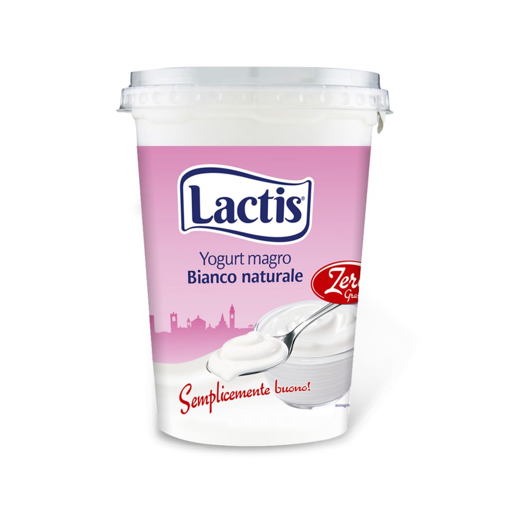 Yogurt Bianco magro 500gr Lactis